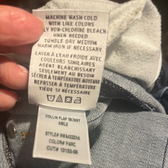 Hudson Skinny Ankle  Collin Flap Pocket Jeans Sz 28 EUC - Picture 7 of 8